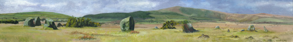 Gors Fawr, oil painting by Carole King