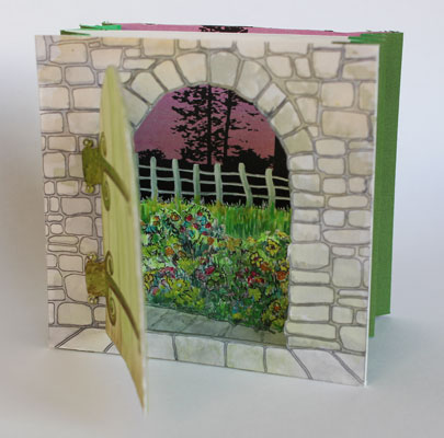 The Secret Garden artists Tunnel Book 